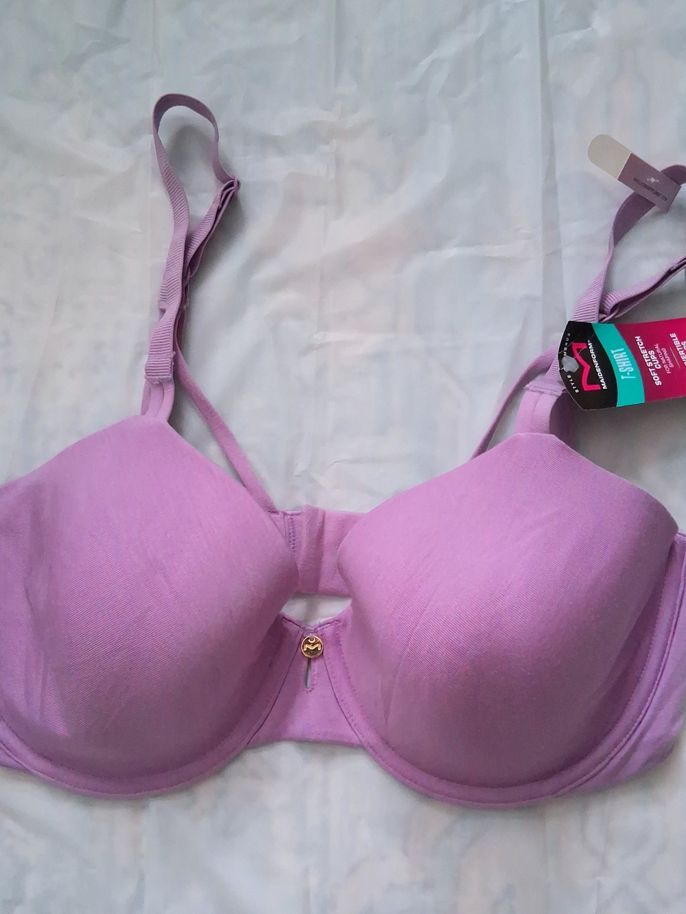 Maidenform Adjustable Straps T-shirt Support Bra 36D